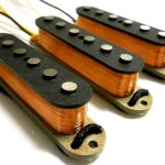 BASS VI Pickups SET HOT Fits Fender Squier 6-string Bass Electric Guitar 61-75 Hand Wound