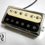Humbucker PAF pickup - ZEBRA with open cover