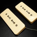 P90 Soap bar SET Cream50's Vintage, Fits Les Paul SG Epi Gibson