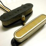 Telecaster Pickup SET Aged/RELIC Gold Foil A5 Vintage 50s Tele Tone Custom