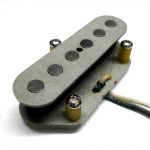 Telecaster BRIDGE Pickup GREY .250" A5 Quarter Pound 10kOhm Tele Alnico V