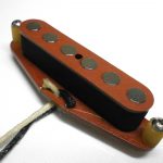 Telecaster NECK Pickup RED .250" A5 Quarter Pound 9kOhm Tele Alnico V Hand Wound HOT