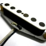 Telecaster NECK Pickup WHITE .250" A5 Quarter Pound 9kOhm Tele Alnico V Hand Wound HOT