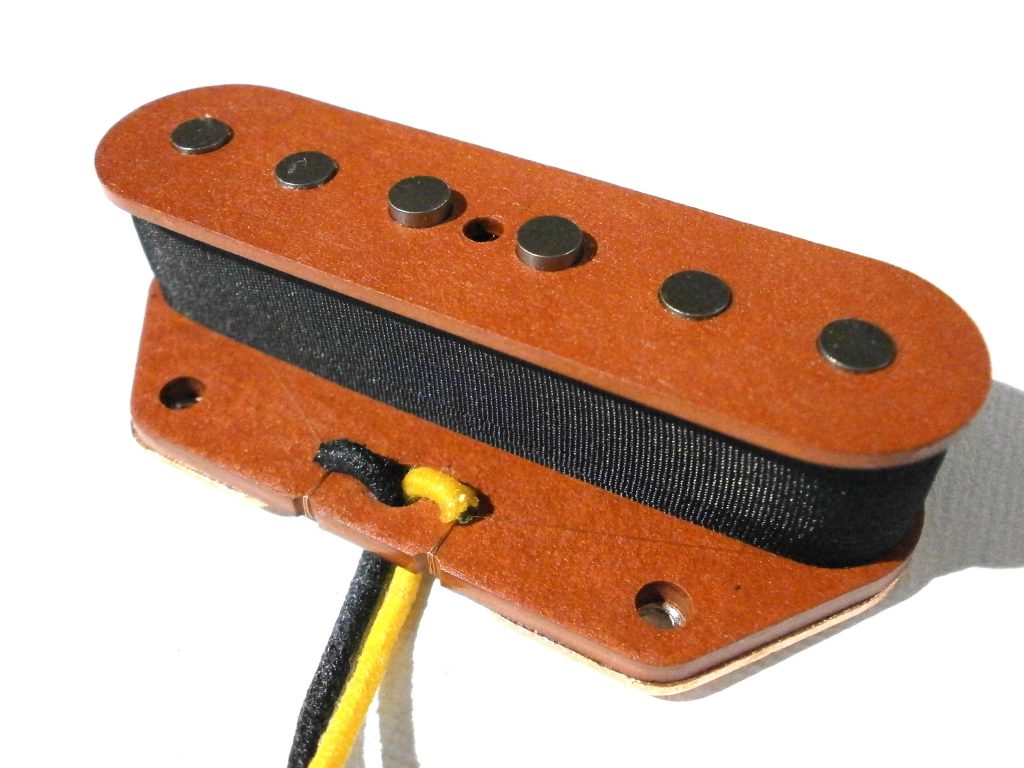 Telecaster BRIDGE 18kOhm Pickup HOT Monster Tele High Output STEEL Base