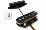 Telecaster Custom Mixed Magnets A2/5 Guitar Pickups SET Bridge Neck Hand Wound Tele by Q pickups