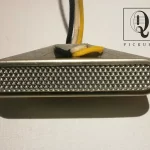 Telecaster Neck Pickup Raw Non Plated Open Cover Silver Foil Alnico Hand Wound Coil Tap by Q pickup