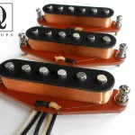 Stratocaster A5 Super Twang Custom Strat Pickups SET Vintage Hand Wound by Q pickups