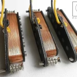 Stratocaster Guitar SET A4 HOT Bridge 15kOhm Custom Strat Pickups Hand Wound by Q pickups Fit Fender