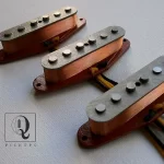 Stratocaster A2 Custom Strat Guitar Pickups SET HOT Vintage Hand Wound by Q pickups Fits Fender