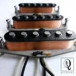 Stratocaster Alnico 2/5 MIXED Magnets Custom Guitar Pickups Set Fits Fender by Q pickups Strat