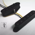Telecaster Broadcaster A2 SET Bridge & Neck Hand Wound Fits Fender Tele Guitar by Q pickups