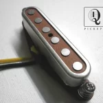 Red Top A3 Telecaster Neck Open RAW Cover Pickup Hand Wound Tele by Q pickups Custom Fits Fender