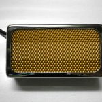 Q pickups CHROME Open Cover GOLD FOIL  Humbucker PAF Guitar Pickup Hand Wound