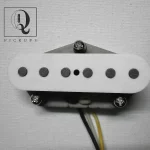 Telecaster Bridge COIL TAPPED Pickup Hand Wound Alnico 2 Fits Fender Vintage Hot by Q pickups