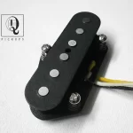 Telecaster 15k Bridge COIL TAPPED Pickup Hand Wound Alnico 5 Fits Fender Vintage by Q pickups