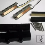 Vintage Jazz Bass Pickups A5 CUSTOM Hand Wound Alnico 5 Bridge Neck Jazzbass