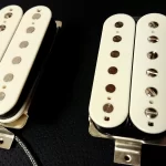 Humbucker PAF Pickups 1958 -59 VINTAGE Bone WHITE Fits Gibson LP SG Les Paul Hand Crafted Q pickups