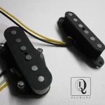 Telecaster Coil Tap SET 16,5k - 7,5k HOT Bridge A2 Pickups SET Custom Hand Wound by Q pickups