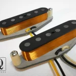 MUSTANG Guitar VINTAGE CORRECT 1964 Pickups SET A5 Vintage Fender Hand Wound by Qpickups Duosonic