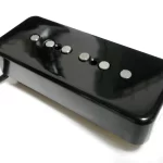 Hybrid P90 BLACK Soap Bar ROD Guitar Pickup Poles Strat  Stratocaster Twang Fits Epi Gibson LP SG JR