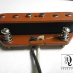 Telecaster 6.6kOhm Bridge RED Pickup Hand Wound A5 Fits Fender by Q pickups Tele