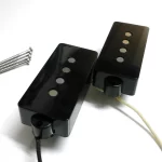 Precision Bass Pickup Hand Wound Alnico 5  12,4kOhm Covers Cushions Screws Q pickups Hand wound Fits FendeR