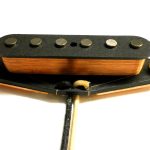 Stratocaster HOT Guitar Pickup Q Alnico 5 STEEL BASEPLATE TELE TONE Bridge Neck Middle STRAT Hand Wound