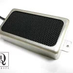 Q pickups RAW Open Cover BLACK FOIL  Humbucker PAF Guitar Pickup Hand Wound By Q Pickups