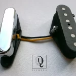 Telecaster Custom A3 Guitar Pickups SET Bridge Neck Hand Wound Fits Fender by Q pickups