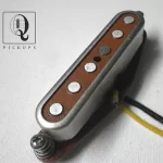 Red Top A2/5 Telecaster Neck Open Cover Pickup Hand Wound Tele by Q pickups