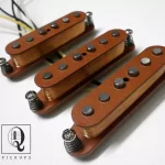 Stratocaster MIXED Magnets Alnico 2/5 Coil Tapped Mid Custom Guitar Pickups Set by Q pickups Strat