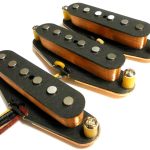 Stratocaster Pickups SET A5 STEEL BASE PLATE Strat  Q  Fits Fender Vintage HOT Hand Wound Custom