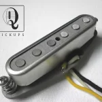Coil Tap Grey Top A2 Open Cover Telecaster Neck Pickup Hand Wound Tele by Q pickups
