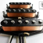 Stratocaster Mixed Magnets HOT Bridge Alnico 2/5 Custom Guitar Pickups Set by Q pickups Strat