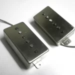 Humbucker Size Hybrid Pickups SET RAW COVER Strat Tone Alnico 5 ROD Magnet Stratocaster Fender PAF Q