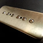 SOAP BAR P90 Pickup METAL RAW Non-Plated Nickel Silver Cover Vintage Gibson Epiphone Custom Shop Q