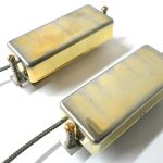 FIREBIRD Aged/Relic GOLD Set 2pcs Vintage Correct Mini Humbucker Q Bird
