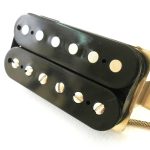 Q Pickups 1957 PAF Humbucker 1pc Alnico II Classic VINTAGE CORRECT Clone Black 57 Bucker Fits Gibson 50s