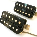 1957 PAF Humbucker SET Alnico II Classic A2 VINTAGE CORRECT Clone 50s Black 57 Q
