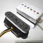 Telecaster Relic Aged Tele Bridge / Hum Sized P90 SET Telecaster Fits Fender Custom Q