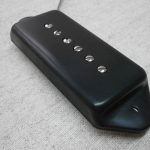 DOG EAR P90 Pickup 1pc Bridge OR Neck BLACK/CHROME/NICKEL/RAW NICKEL Fits Casino Riviera Wildcat ES-330 Gibson Epiphone John Lennon 50s 60s