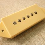 P90 Pickup Dog Ear CREAM A4 HOT Bridge Handcrafted by Q pickups Vintage Gibson Junior