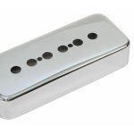P90 Soap Bar Pickup Cover 50mm Nickel-Silver Chrome or Raw Qty 1pc