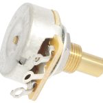 Potentiometer CTS 250kOhm LOG Special Vintage 30% Audio Taper SOLID SHAFT US Pot