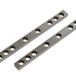Humbucker 8 Hole Keeper Bar F-SPACED 53mm 1010 Steel Qty 2