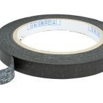Black Textured Paper Pickup Coil Tape - 12mm x 39m