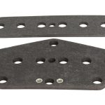 Telecaster BRIDGE Pickup Flatwork Set  .187" Black Vintage Tele