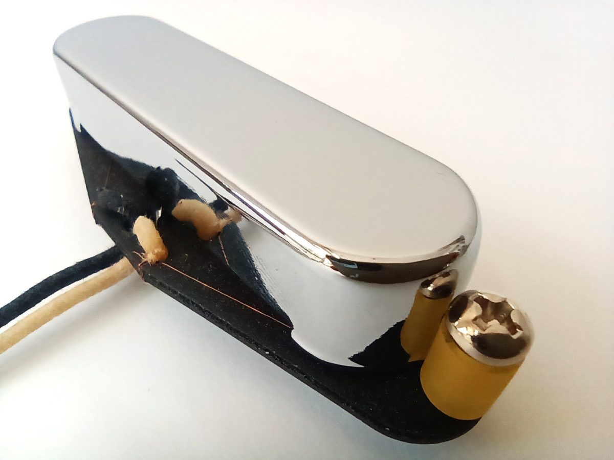 Stratocaster HOT Pickups Nickel-Silver Covers Chrome/Raw Hand Wound Q Custom Strat - Image 3