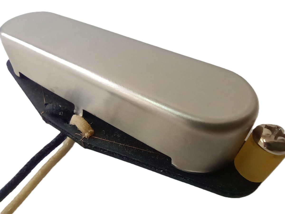 Stratocaster HOT Pickups Nickel-Silver Covers Chrome/Raw Hand Wound Q Custom Strat - Image 5