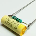 TREBLE BLEED Circuit for Electric Guitars Mallory 0.001µF Capacitor & 150k 0.6W Metal Film Resistor